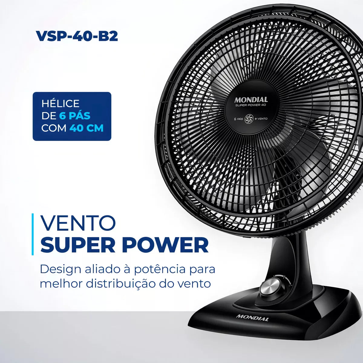 Ventilador De Mesa Mondial 40cm - BIVOLT - Image 9