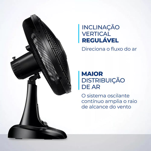 Imagem 7 de 10 de Ventilador De Mesa Mondial 40cm - BIVOLT