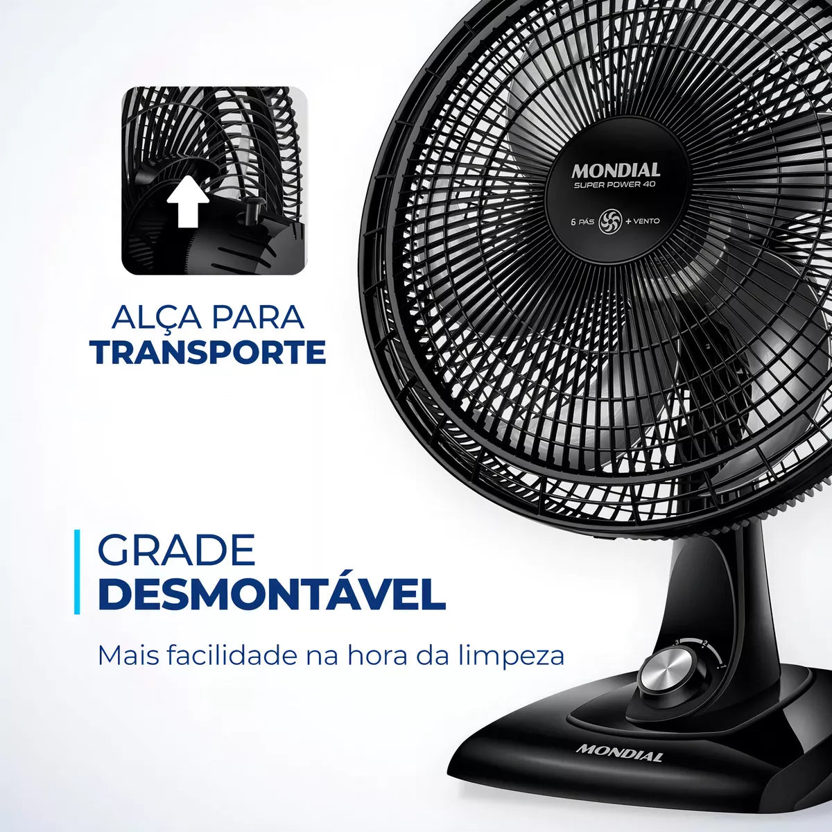 Ventilador De Mesa Mondial 40cm - BIVOLT - Image 10